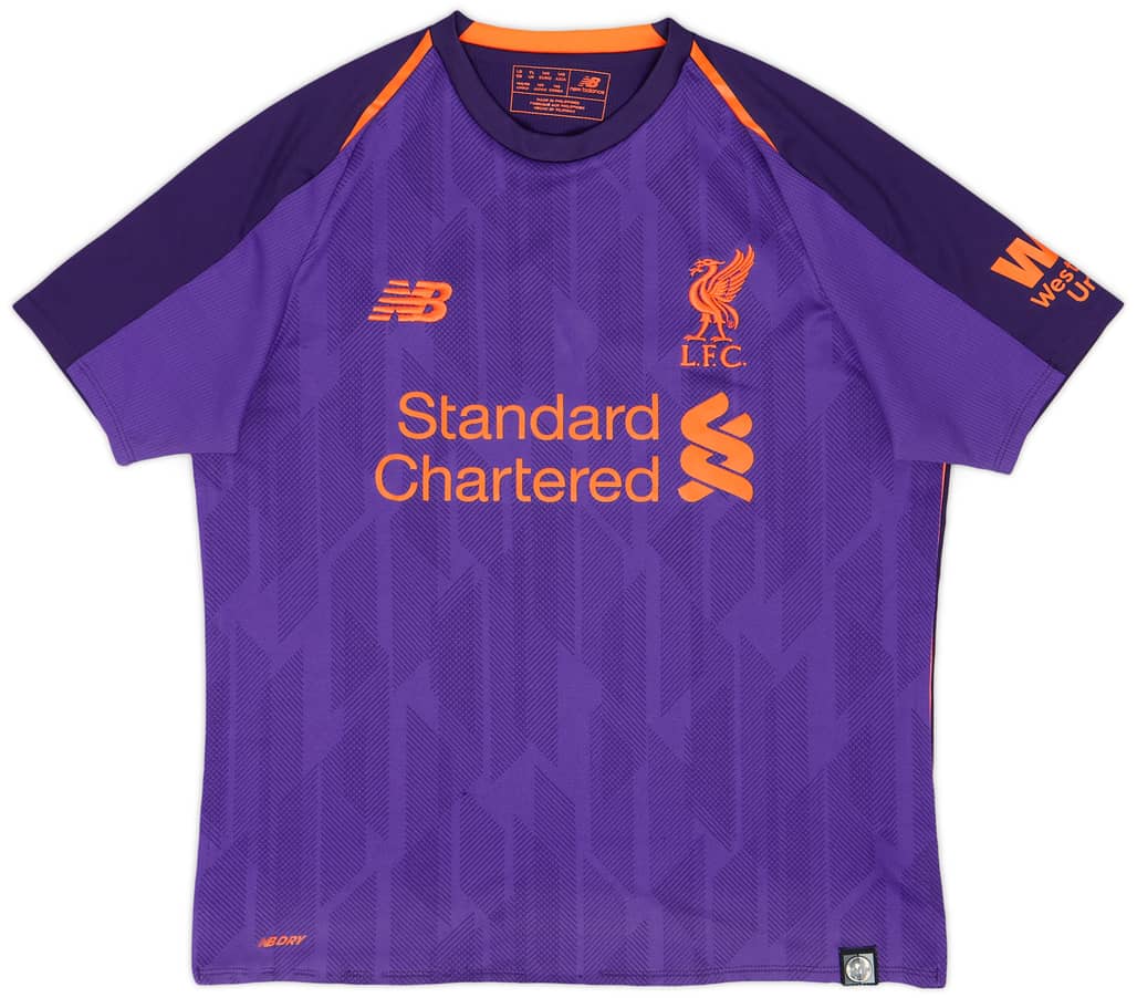 2018-19 Liverpool Away Shirt - 9/10 - (L.Boys)