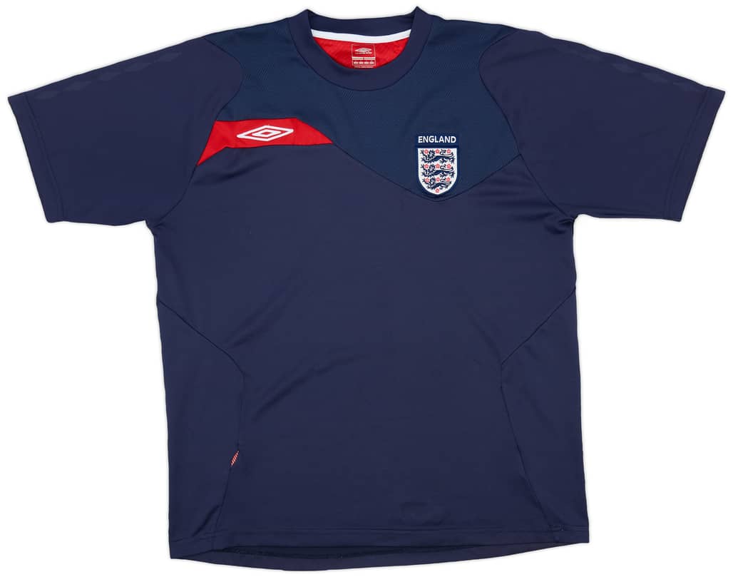 2007-09 England Umbro Training Shirt - 9/10 - (L)
