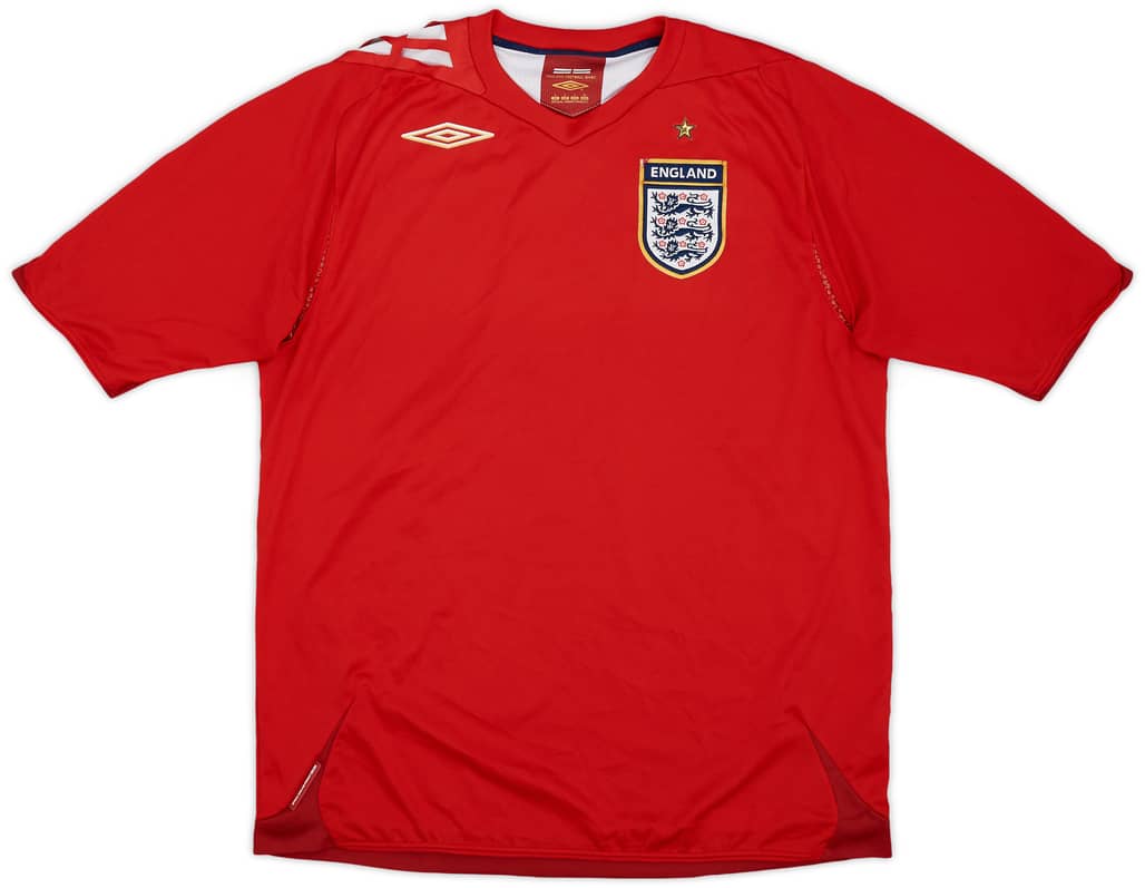 2006-08 England Away Shirt - 5/10 - (L)