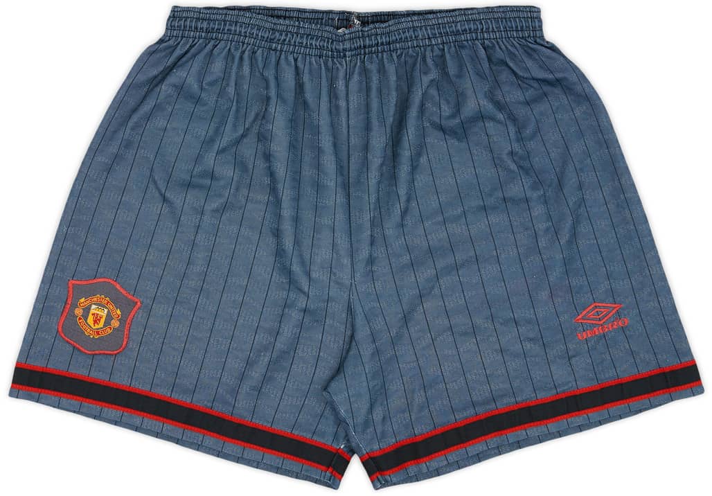 1995-96 Manchester United Away Shorts - 7/10 - (L)
