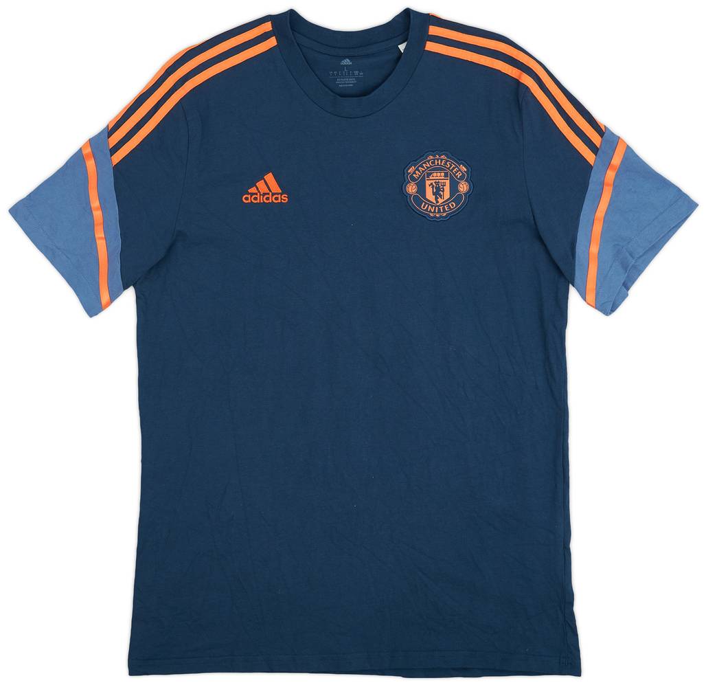 2022-23 Manchester United adidas Leisure Tee - 8/10 - (L)