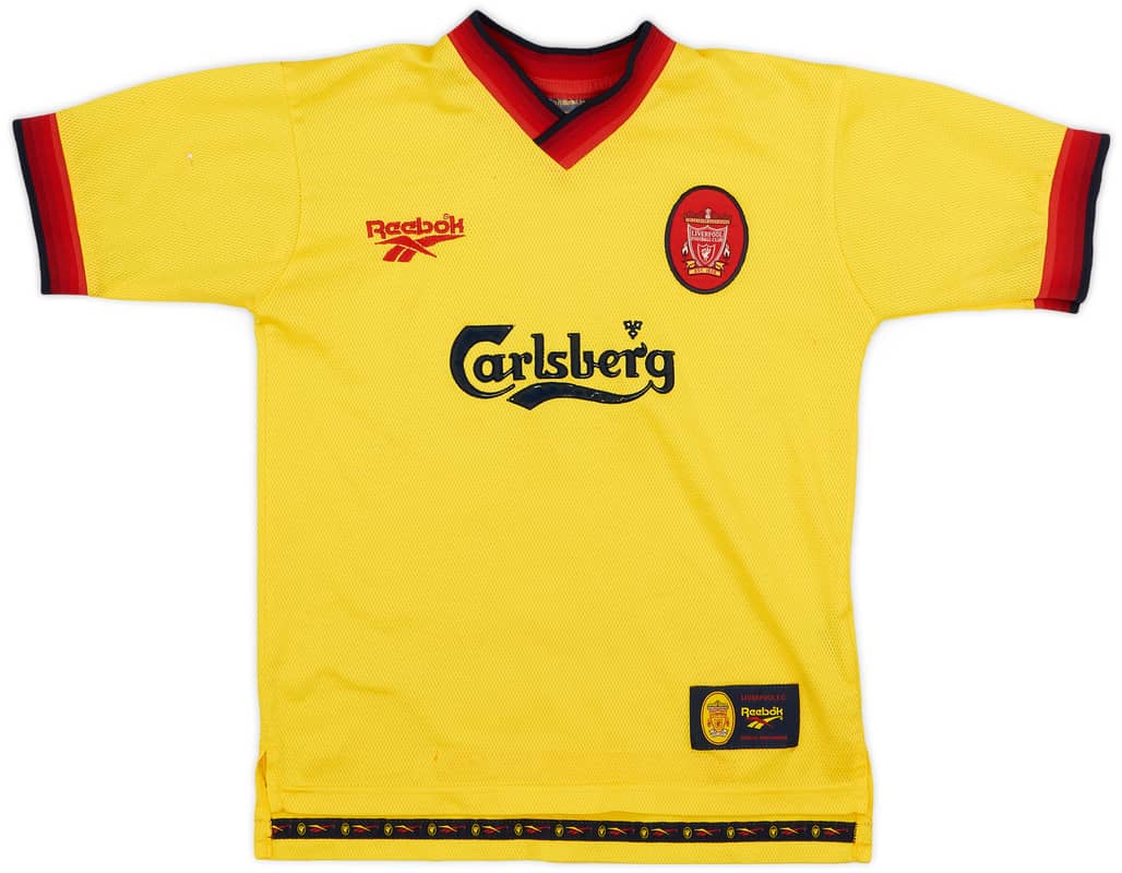1997-99 Liverpool Away Shirt - 6/10 - (XL.Boys)