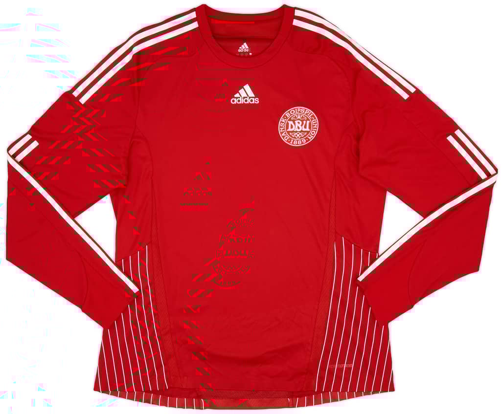 2007-10 Denmark Authentic Home L/S Shirt - 9/10 - (XL)