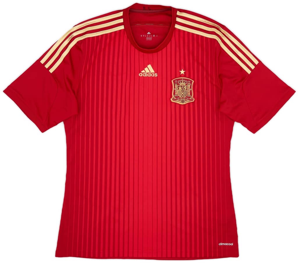 2013-15 Spain Home Shirt - 8/10 - (M)
