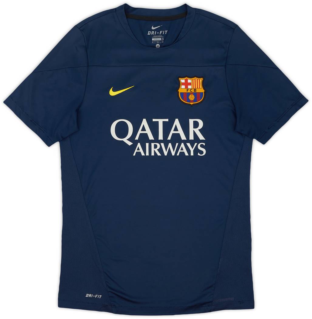 2013-14 Barcelona Nike Training Shirt - 8/10 - (M)