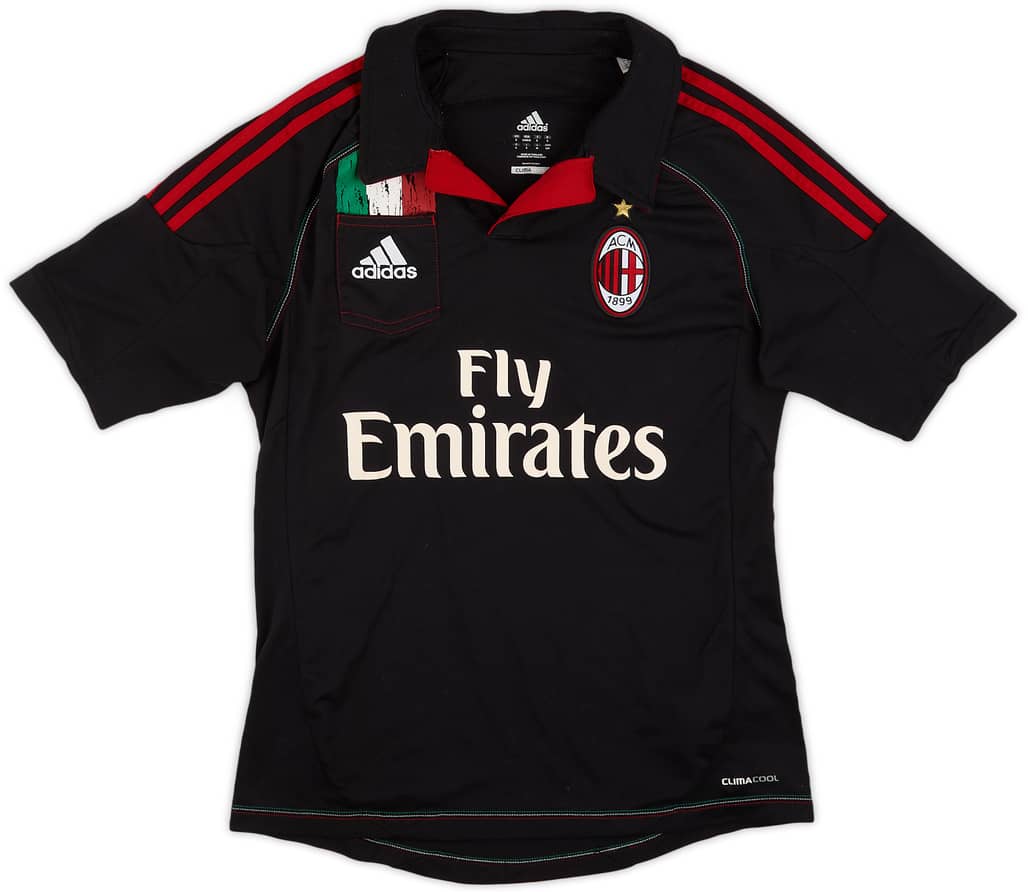 2012-13 AC Milan Third Shirt - 7/10 - (S)