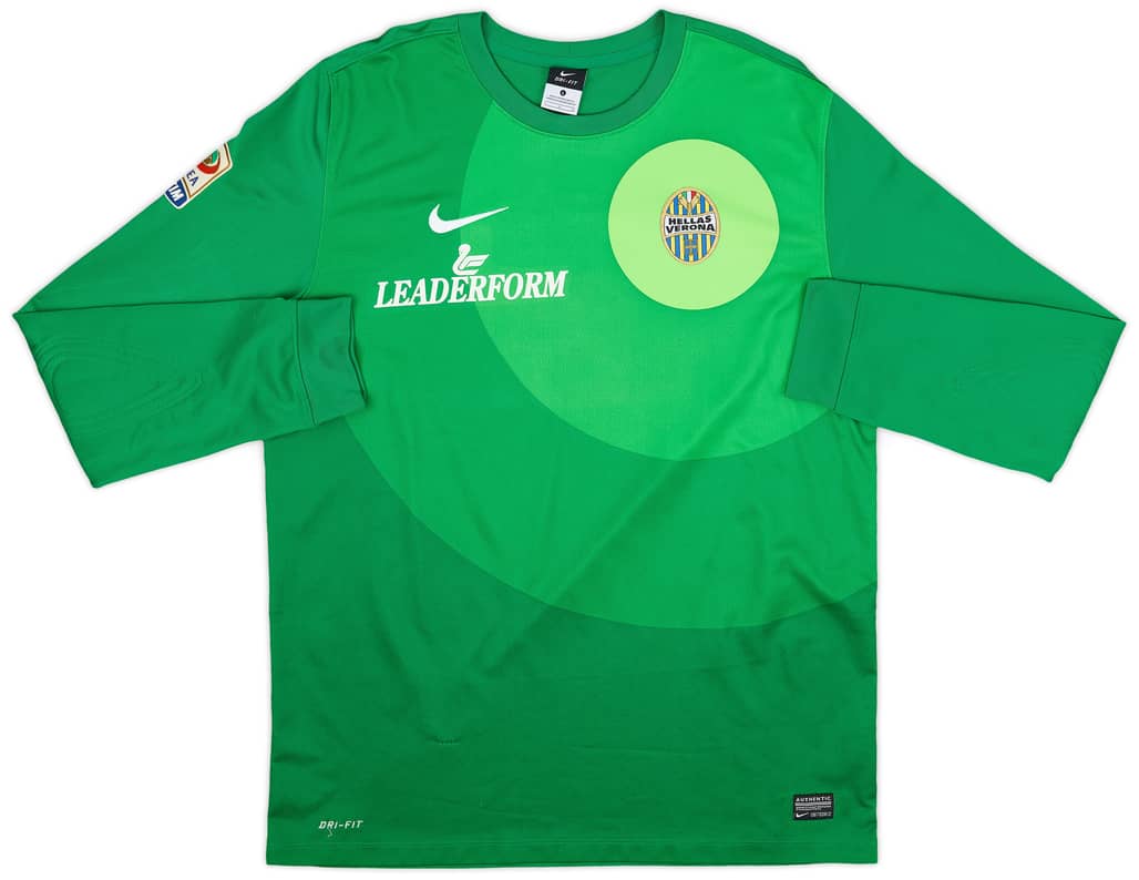 2013-14 Hellas Verona GK Shirt - 8/10 - (L)