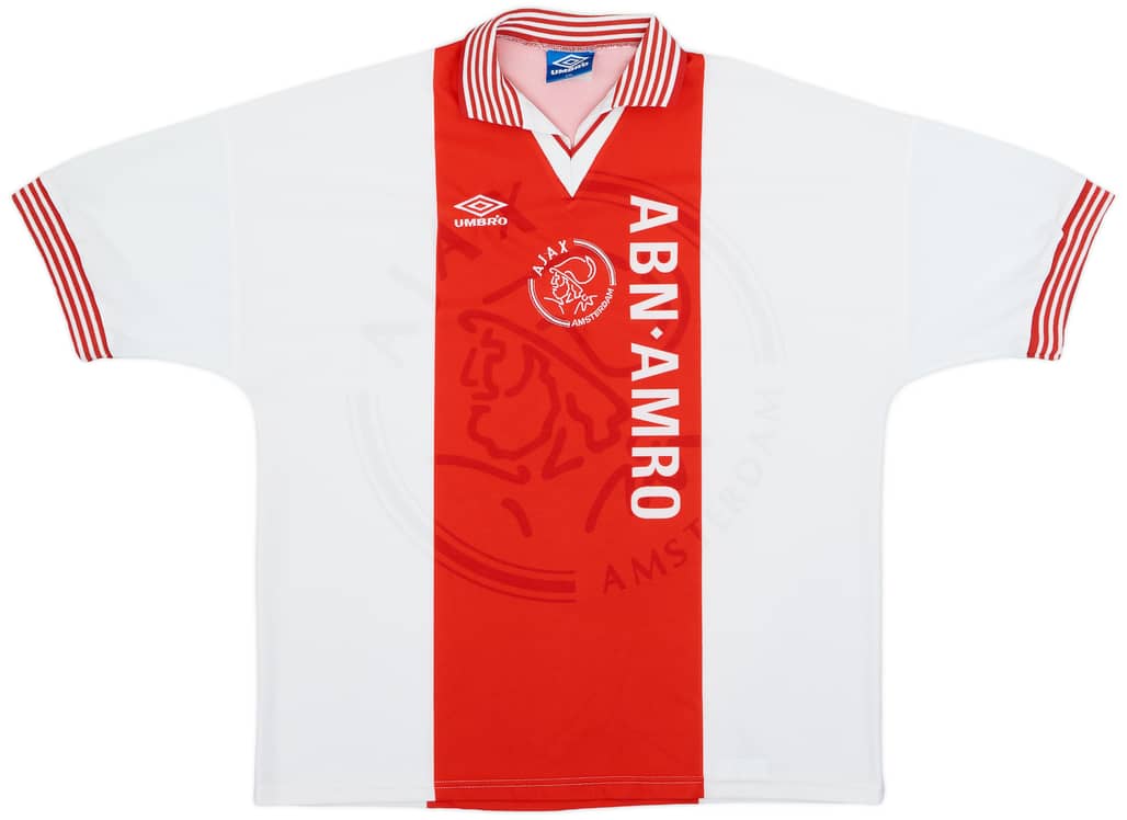 1995-96 Ajax Home Shirt - 8/10 - (XXL)