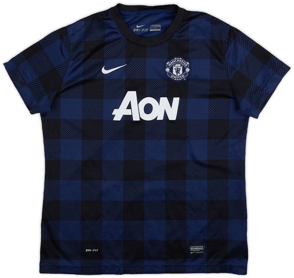 2013-14 Manchester United Away Shirt - 8/10 - (Women's L)