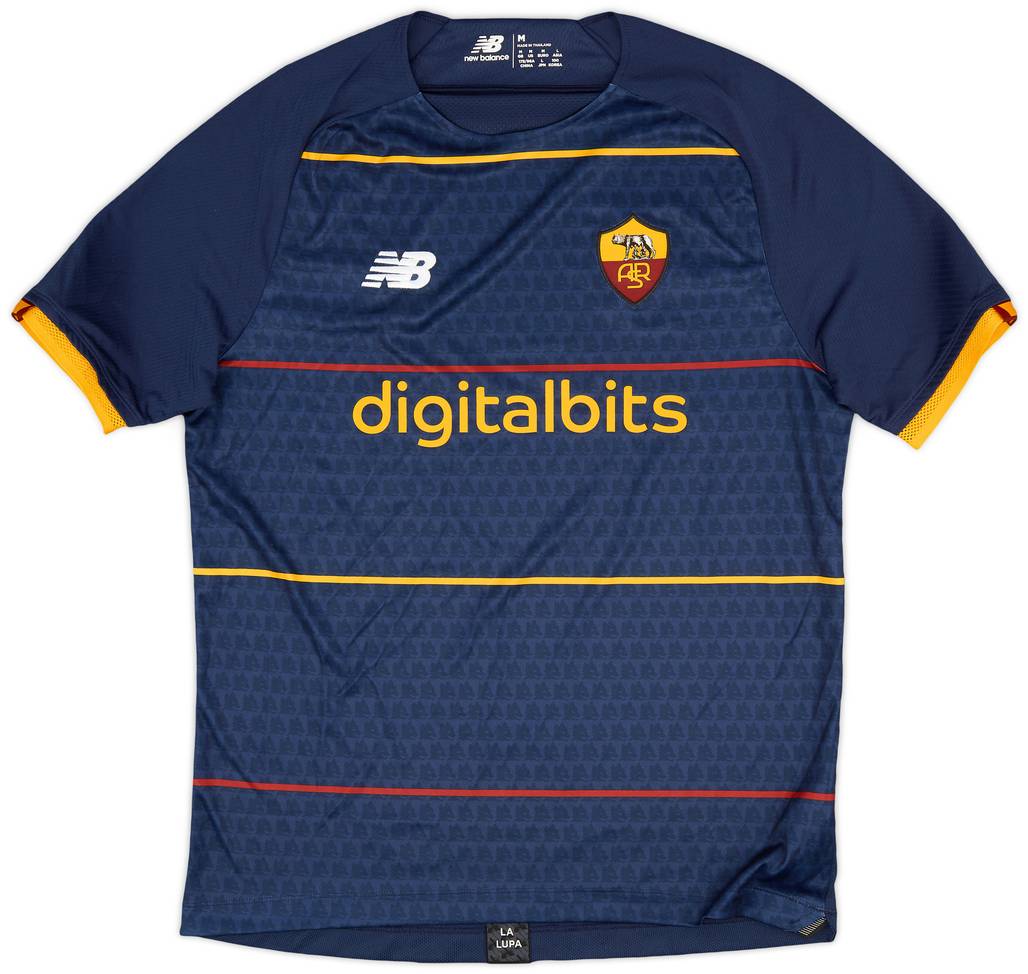 2021-22 Roma Fourth Shirt - 10/10 - (M)