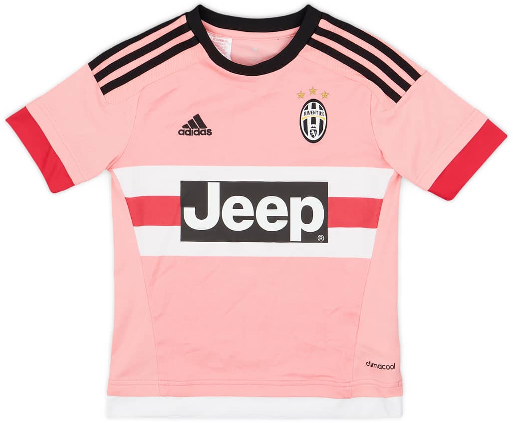 2015-16 Juventus Away Shirt - 9/10 - (S.Boys)
