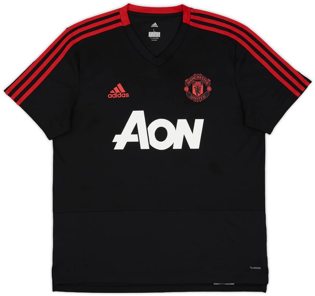 2018-19 Manchester United adidas Training Shirt - 9/10 - (L)