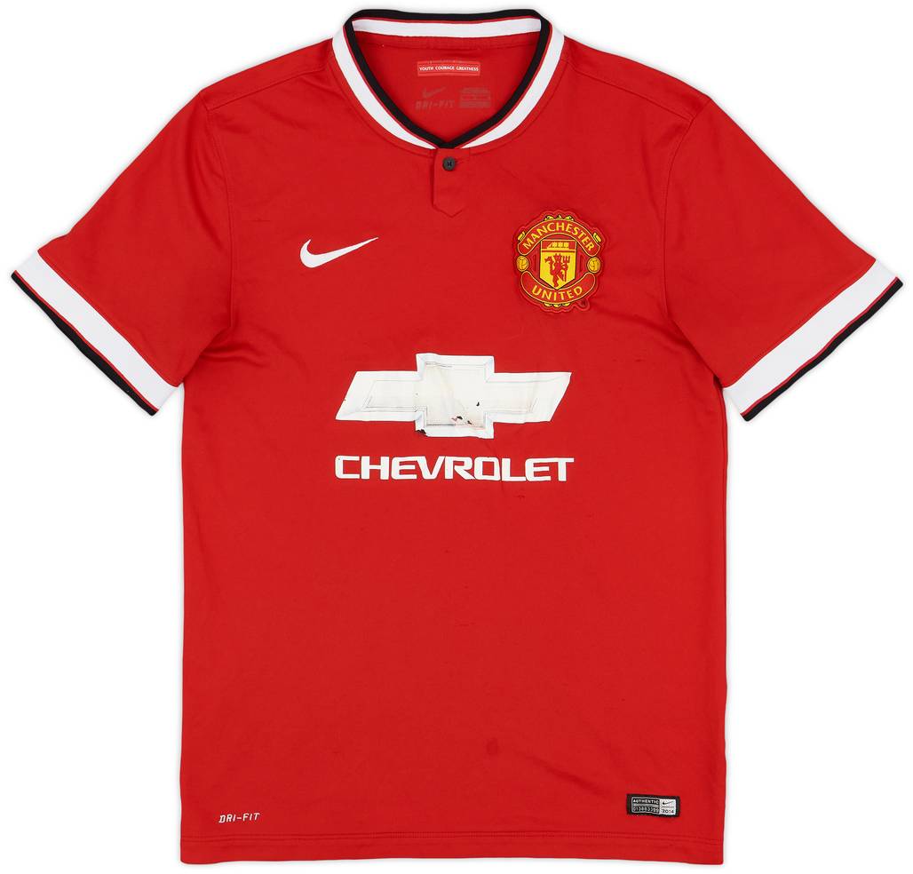 2014-15 Manchester United Home Shirt - 4/10 - (M)