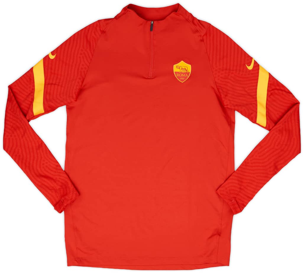 2020-21 Roma Nike 1/4 Zip Drill Top - 8/10 - (M)
