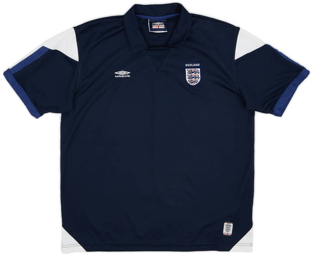 2004-05 England Umbro Polo Shirt - 9/10 - (L)