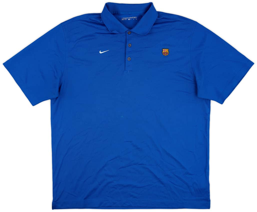 2011-12 Barcelona Nike Golf Polo Shirt - 6/10 - (XL)