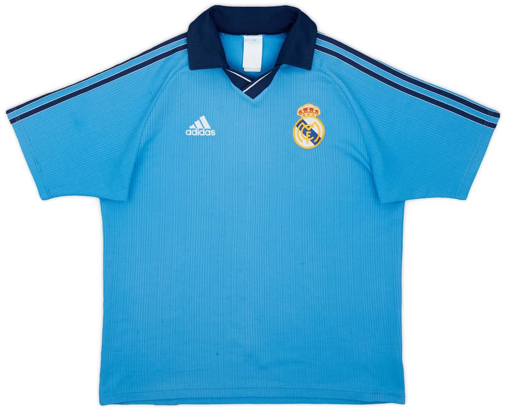 1999-00 Real Madrid Basic Third Shirt - 5/10 - (XL.Boys)