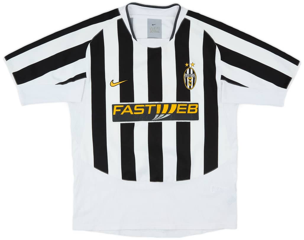 2003-04 Juventus Home Shirt - 6/10 - (XL.Boys)