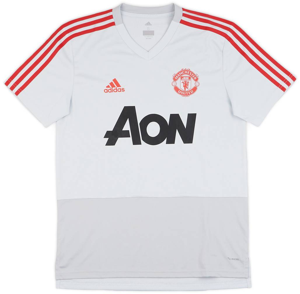 2018-19 Manchester United adidas Training Shirt - 9/10 - (S)