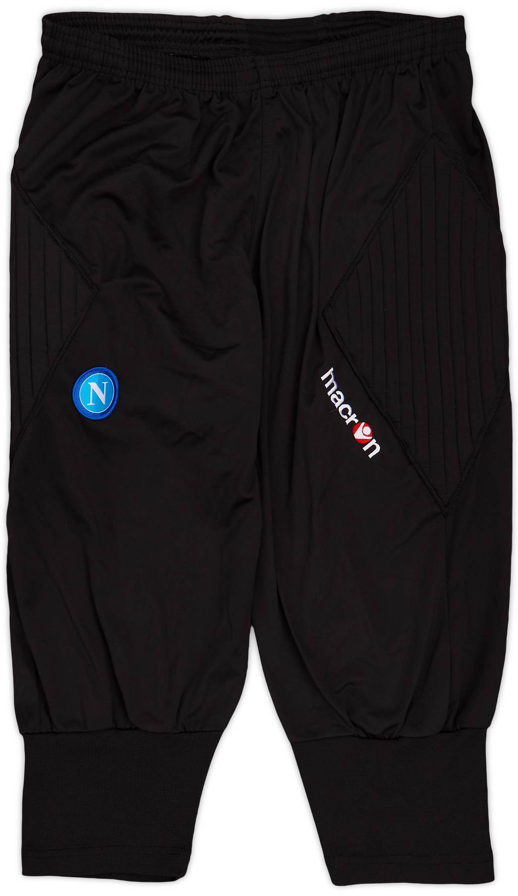 2009-10 Napoli Macron GK 3/4 Training Pants - 8/10 - (XL)