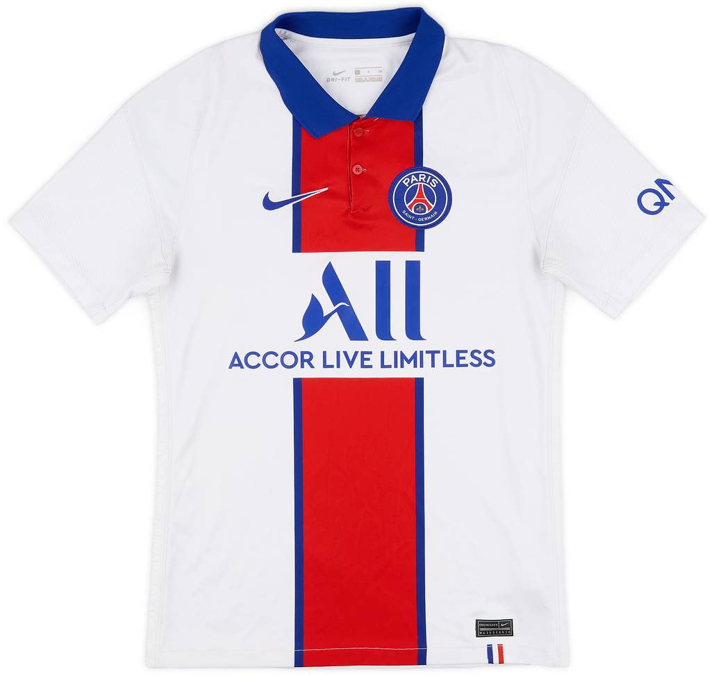 2020-21 Paris Saint-Germain Away Shirt - 8/10 - (S)