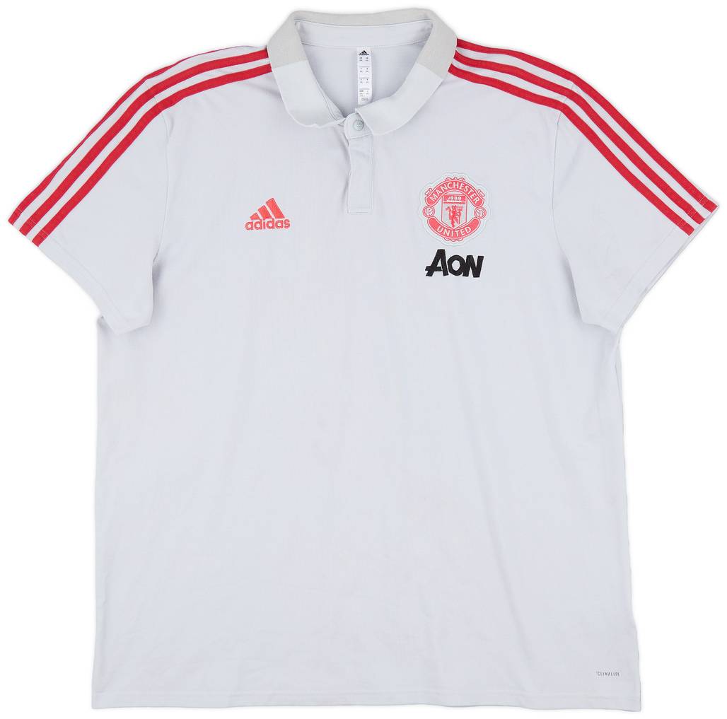 2018-19 Manchester United adidas Polo Shirt - 9/10 - (XXL)