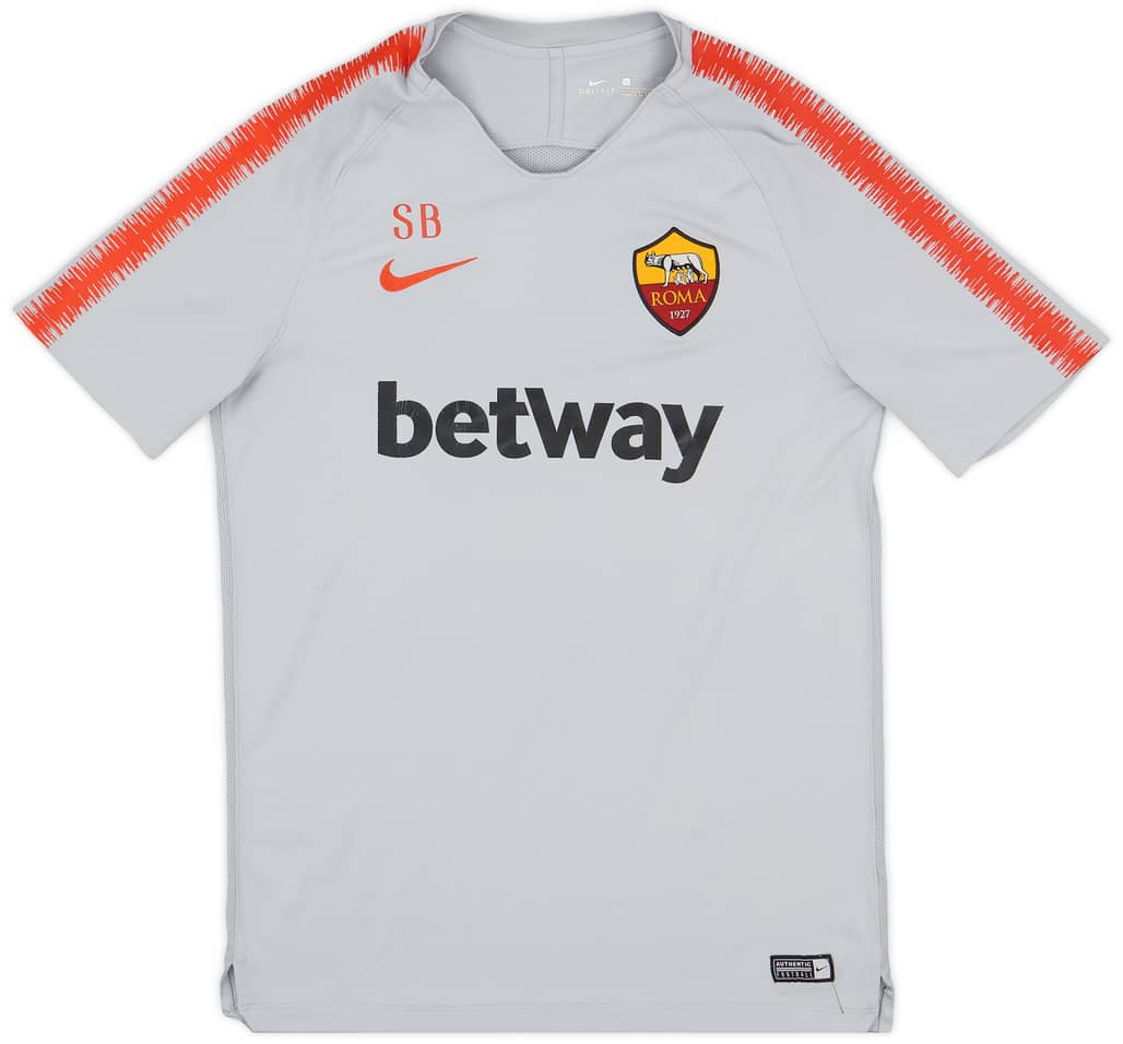 2018-19 Roma Nike Staff Issue Training Shirt SB - 7/10 - (L)