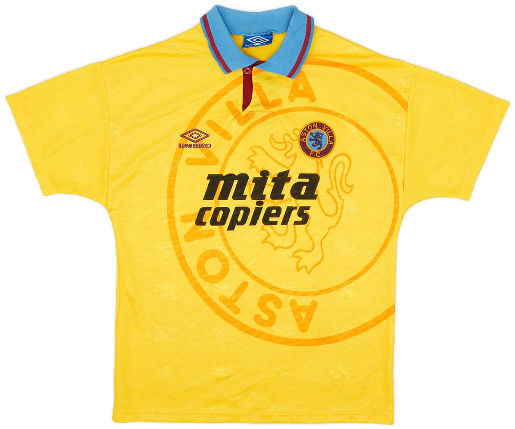 1991-93 Aston Villa Third Shirt - 8/10 - (S)
