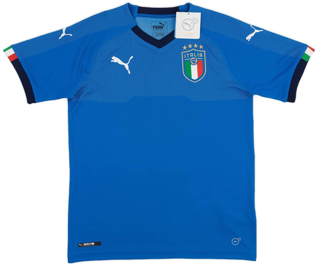 2018-19 Italy Home Shirt (XL.Boys)