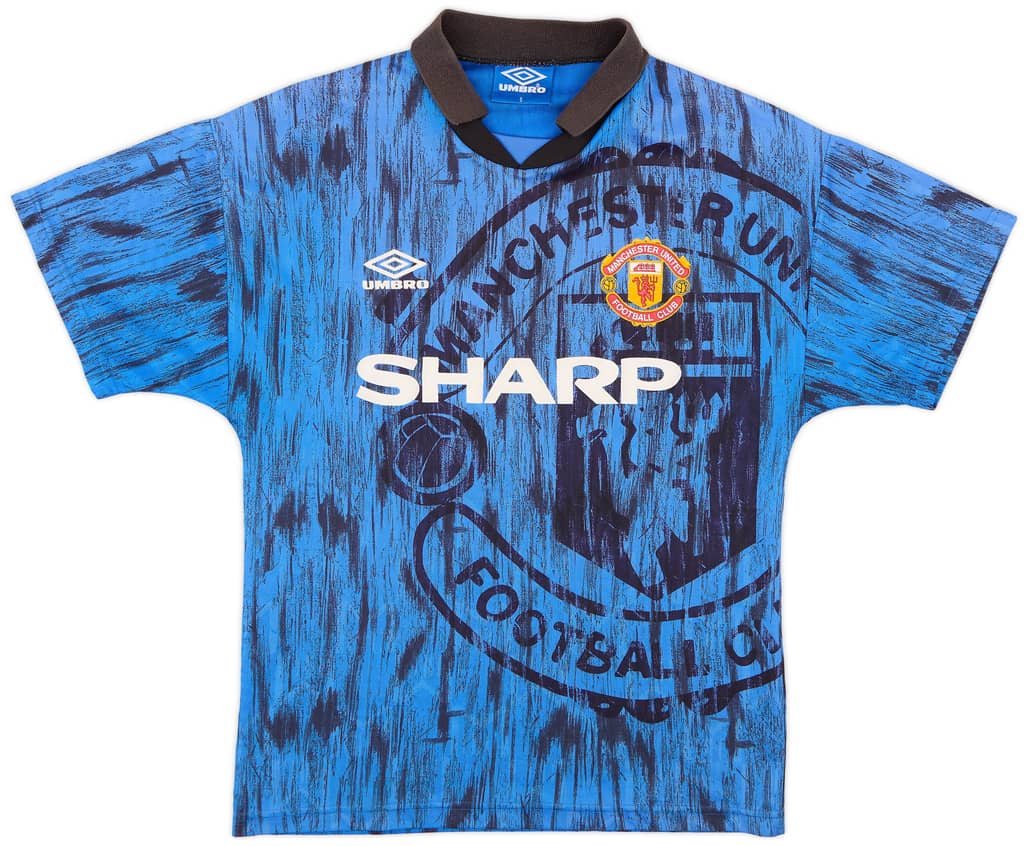 1992-93 Manchester United Away Shirt - 9/10 - (S)