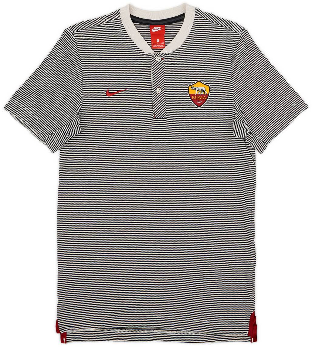 2017-18 Roma Nike Polo Shirt - 9/10 - (S)