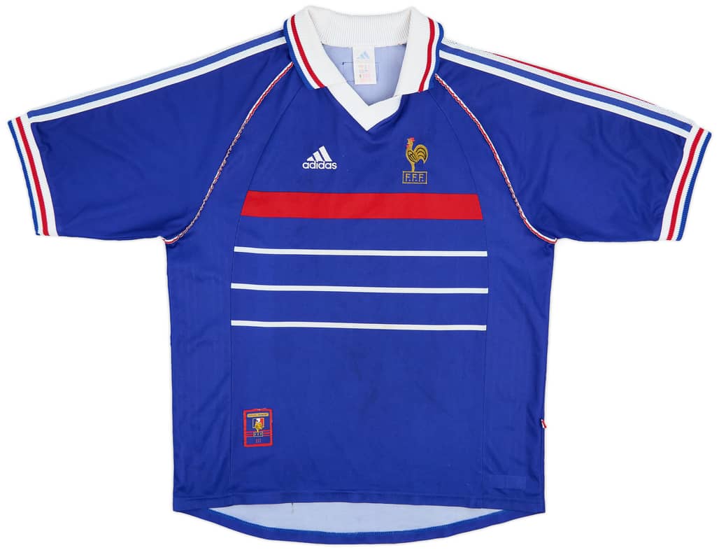 1998-00 France Home Shirt - 8/10 - (L)