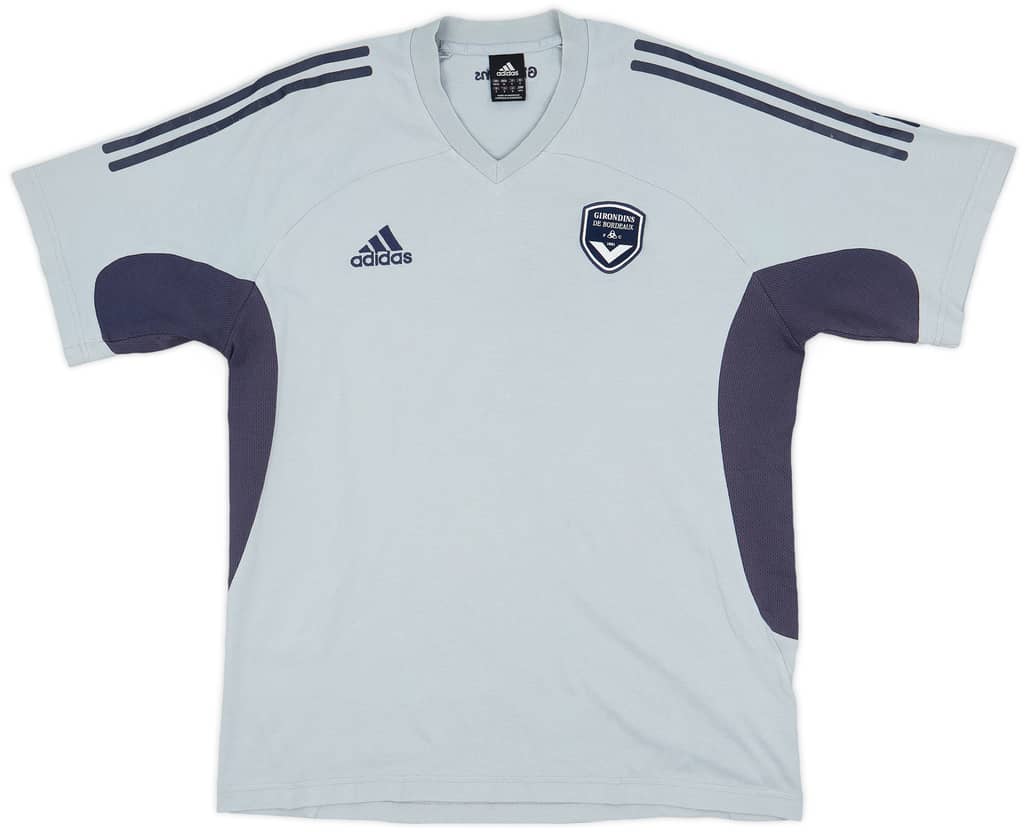2003-04 Bordeaux adidas Cotton Training Shirt - 7/10 - (M/L)