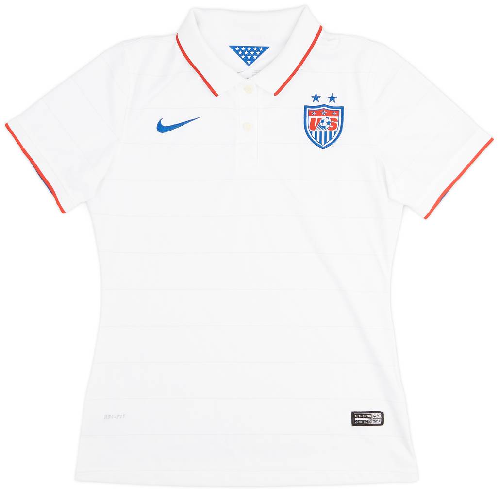 2014-15 USA Home Shirt - 9/10 - (Women's M)
