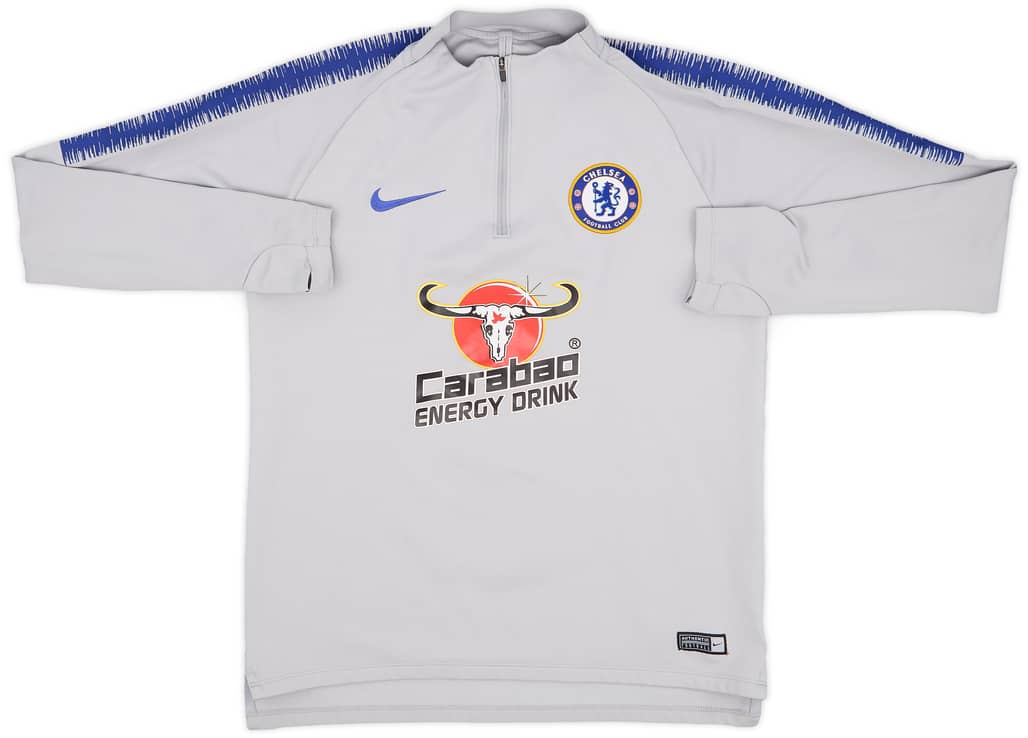 2018-19 Chelsea Nike 1/4 Zip Drill Top - 7/10 - (M)