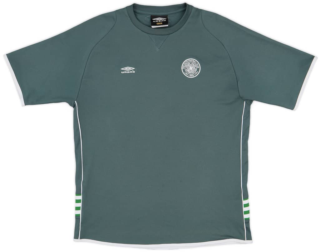 2002-03 Celtic Umbro Training Shirt - 9/10 - (L)