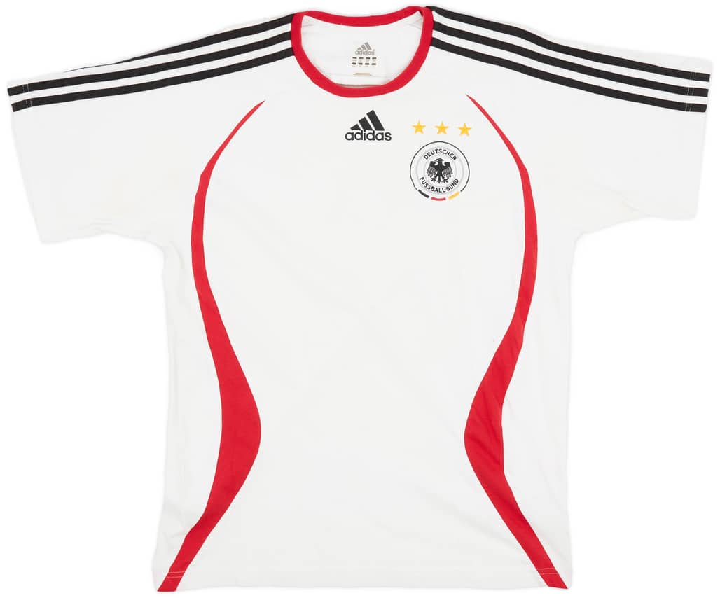 2005-06 Germany adidas Cotton Tee - 6/10 - (XL.Boys)