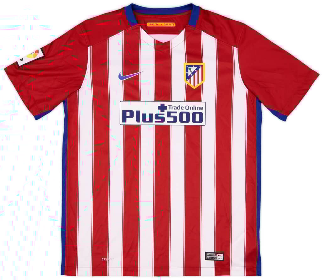2015-16 Atletico Madrid Home Shirt - 8/10 - (XL.Boys)