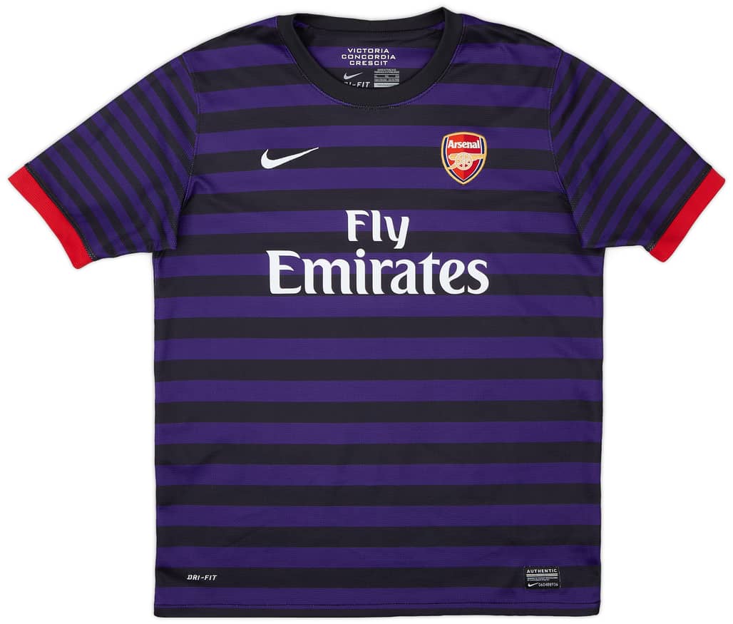 2012-13 Arsenal Away Shirt - 8/10 - (XL.Boys)