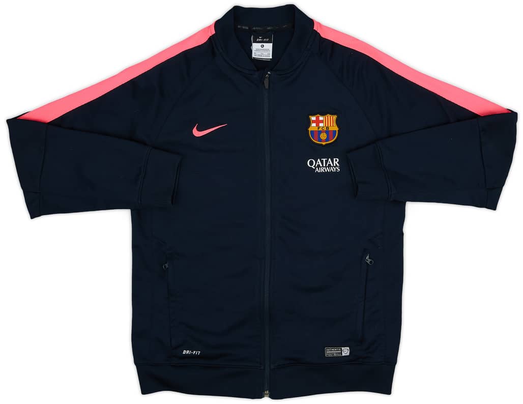 2014-15 Barcelona Nike Track Jacket - 8/10 - (XL.Boys)