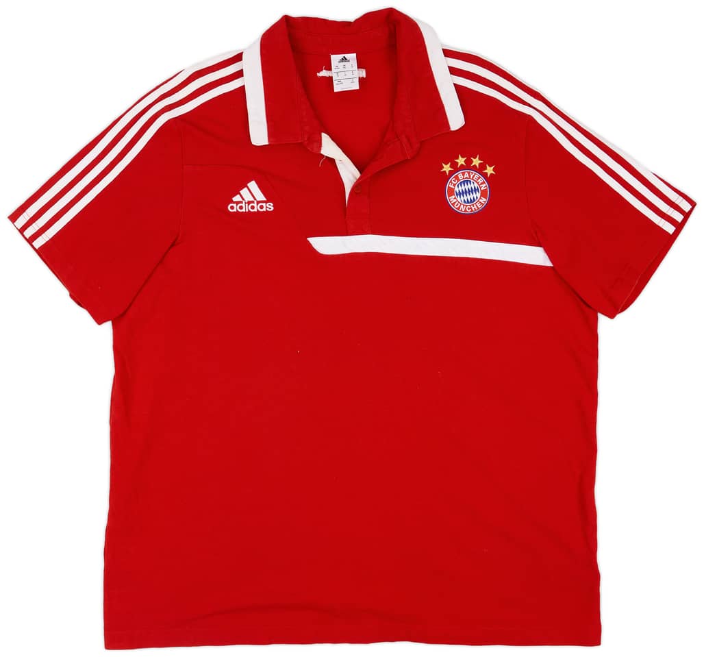 2013-14 Bayern Munich adidas Polo Shirt - 9/10 - (3XL)