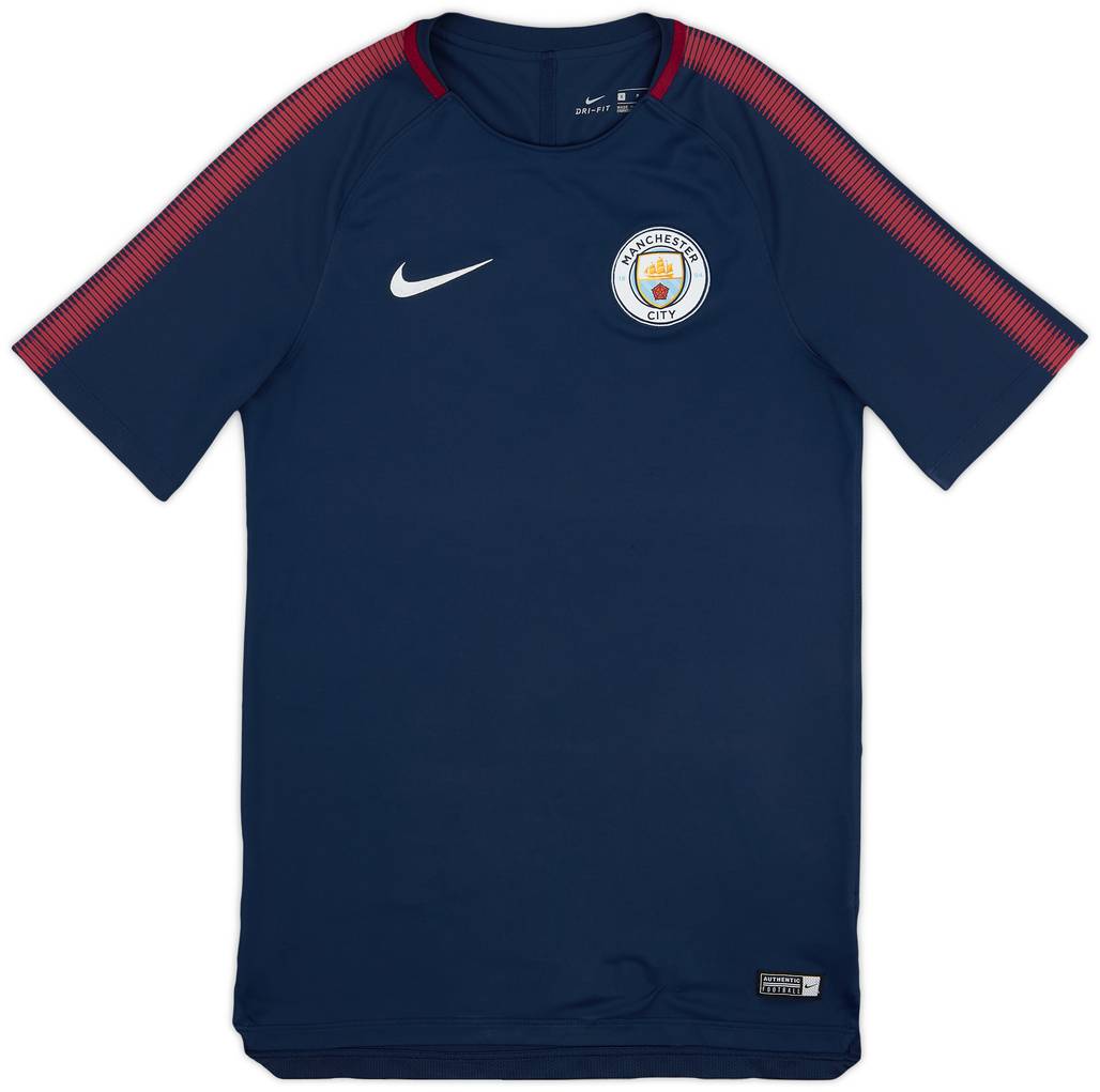 2017-18 Manchester City Nike Training Shirt - 8/10 - (S)