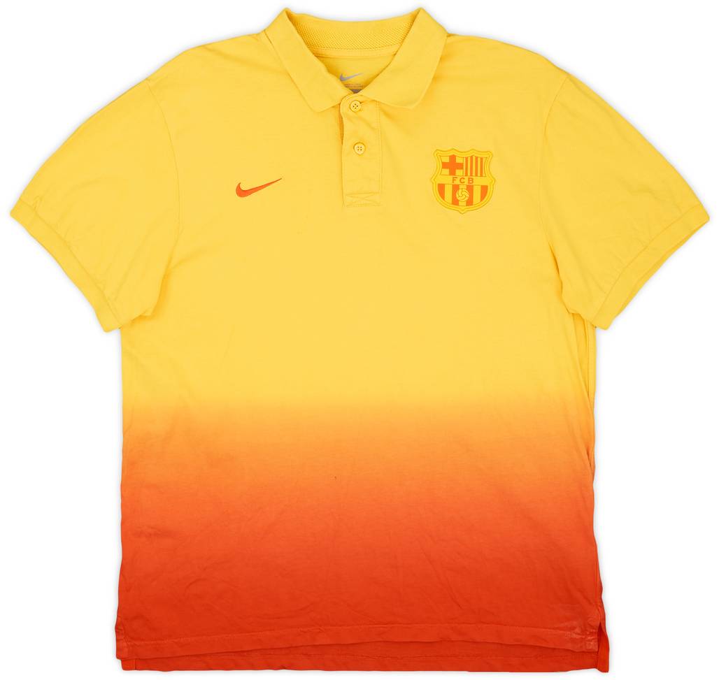2012-13 Barcelona Nike Polo Shirt - 8/10 - (L)