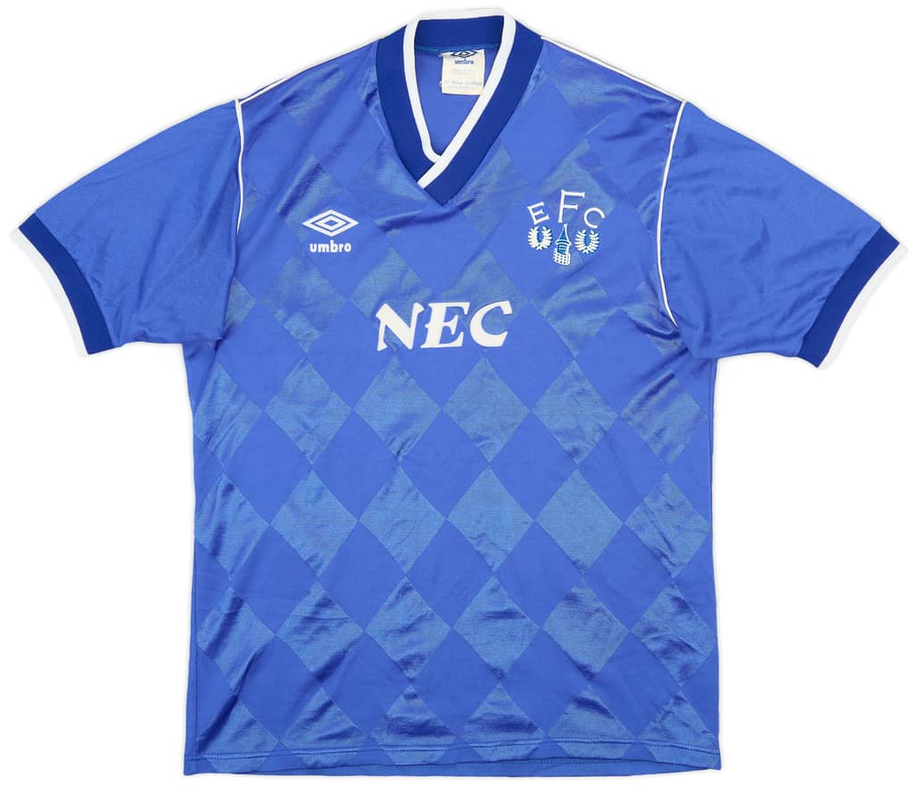 1986-89 Everton Home Shirt - 9/10 - (M)