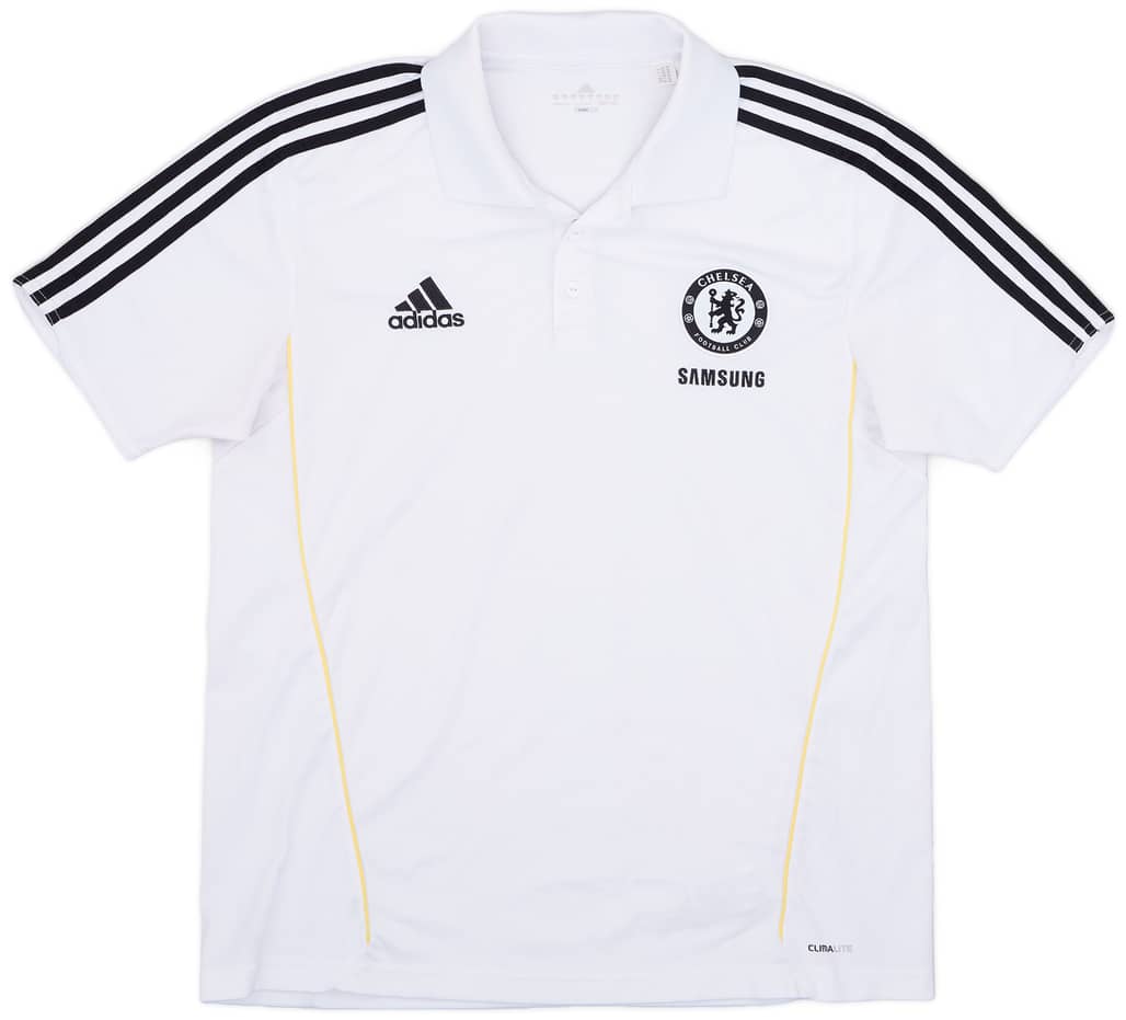 2011-12 Chelsea adidas Polo Shirt - 7/10 - (S)