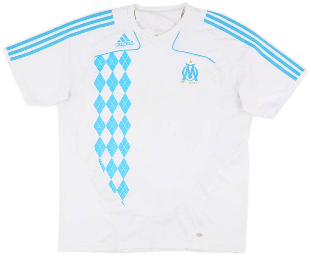 2008-09 Olympique Marseille adidas Training Shirt - 5/10 - (XL)