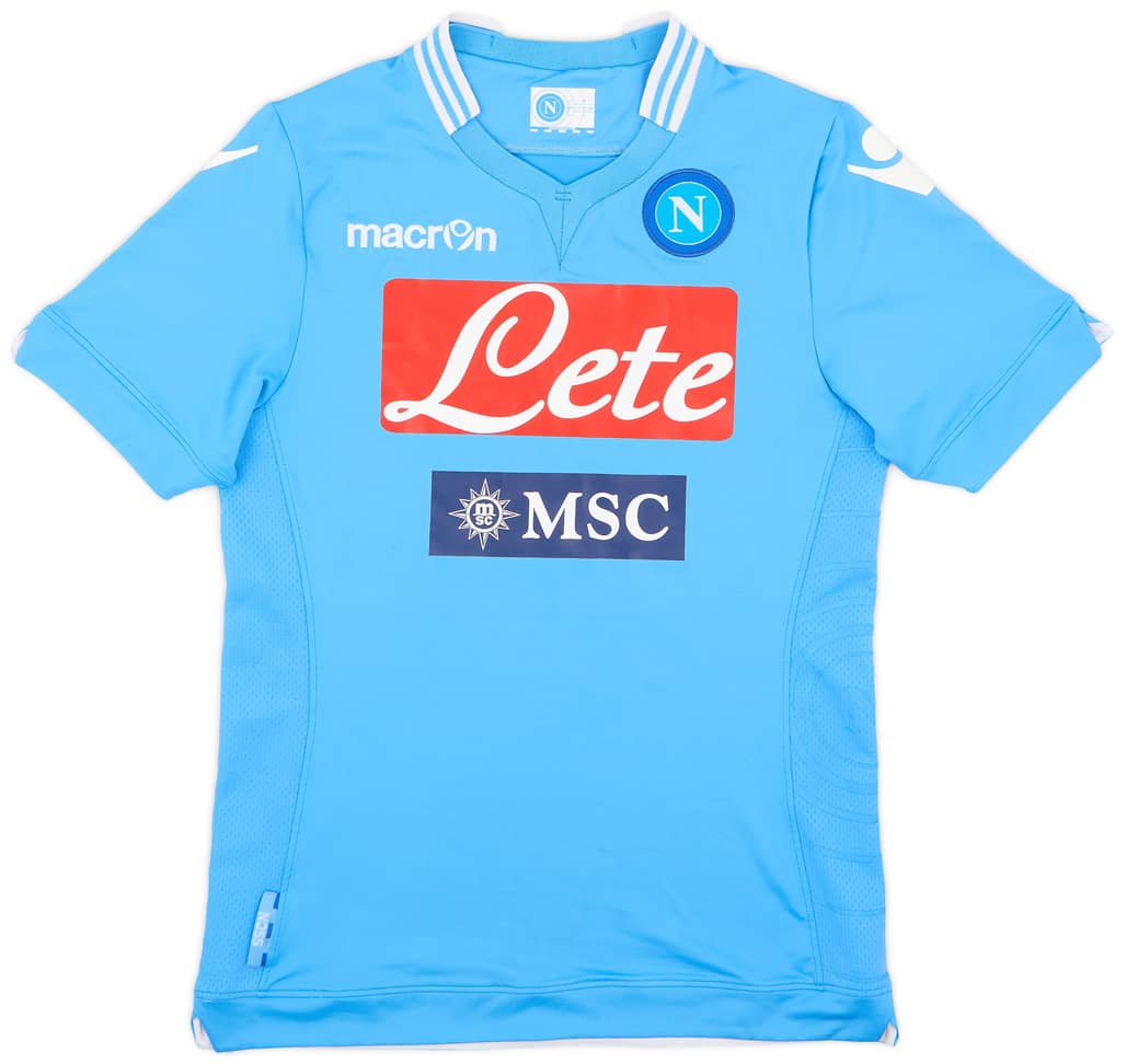 2013-14 Napoli Home Shirt - 7/10 - (M)