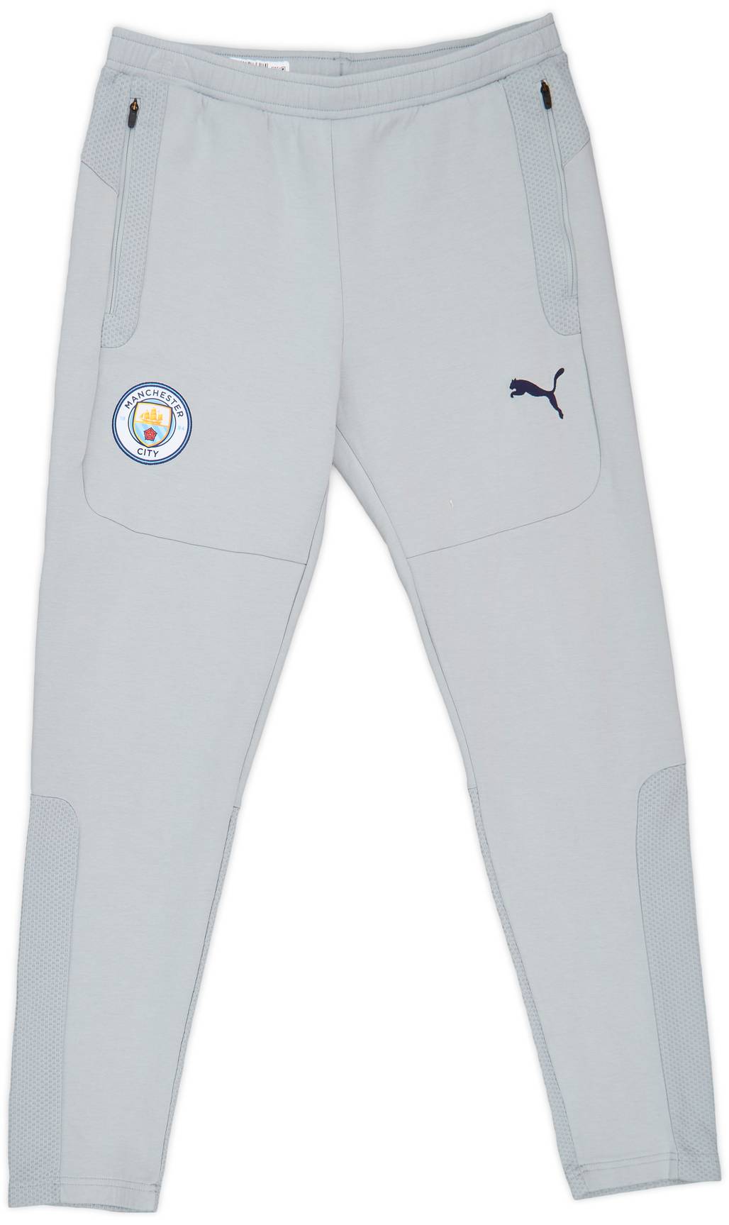 2021-22 Manchester City Puma Track Pants/Bottoms - 9/10 - (L)