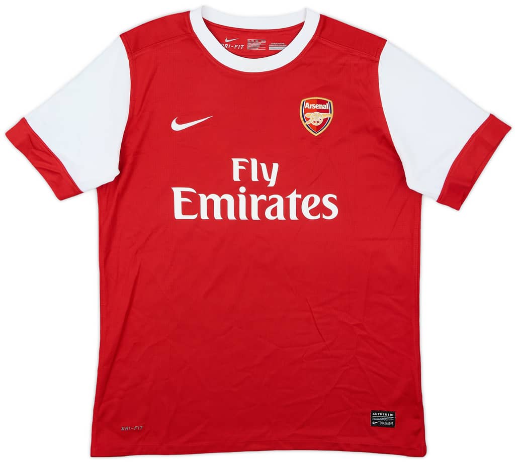 2010-11 Arsenal Home Shirt - 8/10 - (XL.Boys)