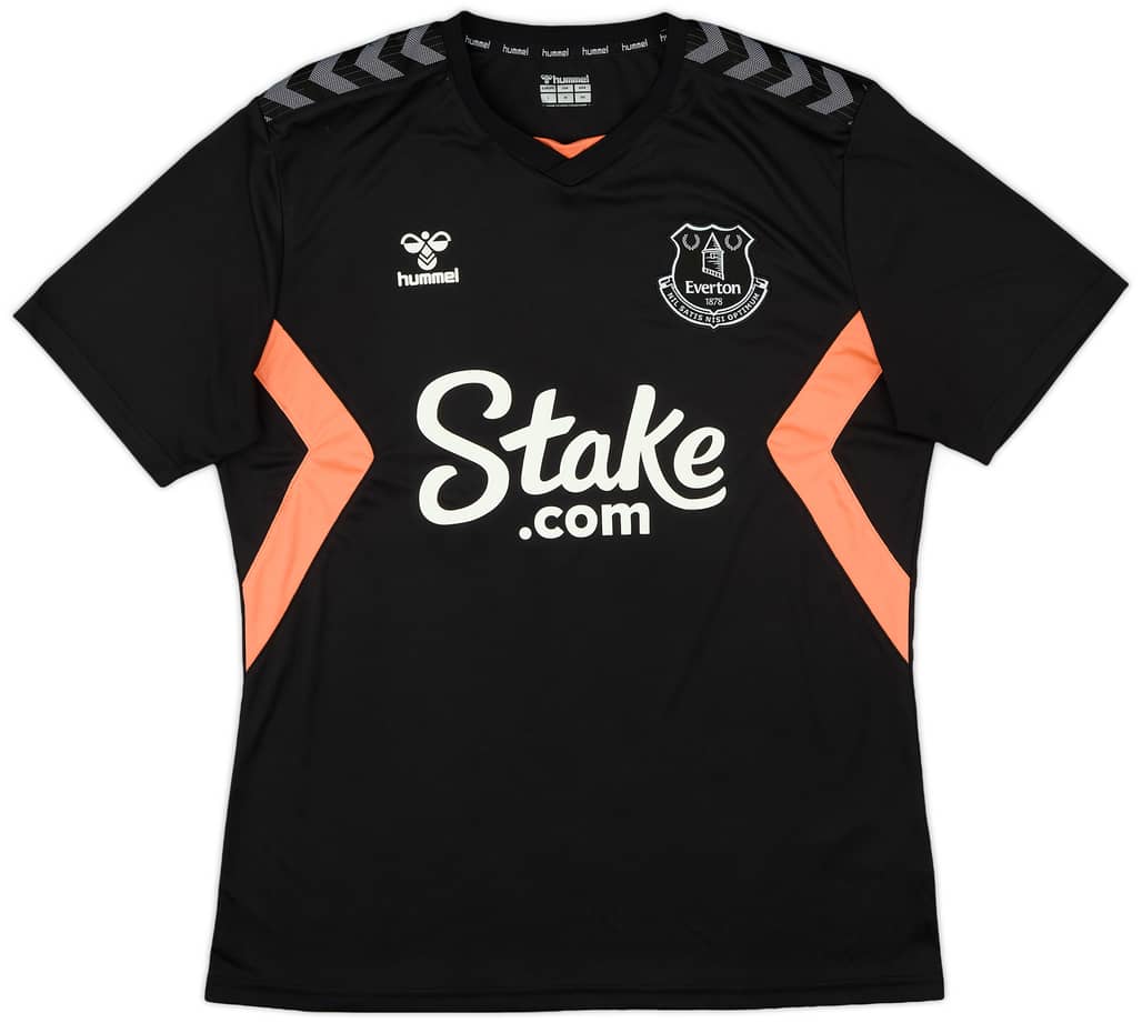 2020-21 Everton Hummel Training Shirt - 9/10 - (L)